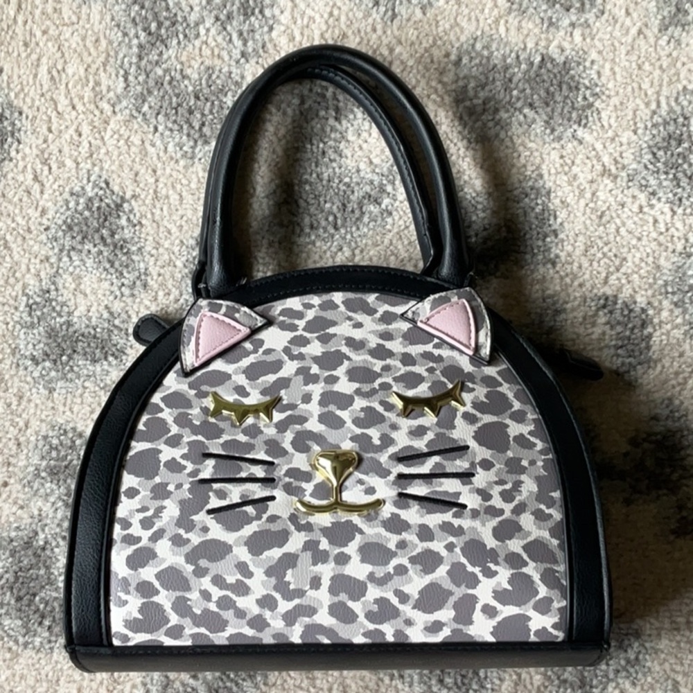 Luv Betsy Kitty Face Purse